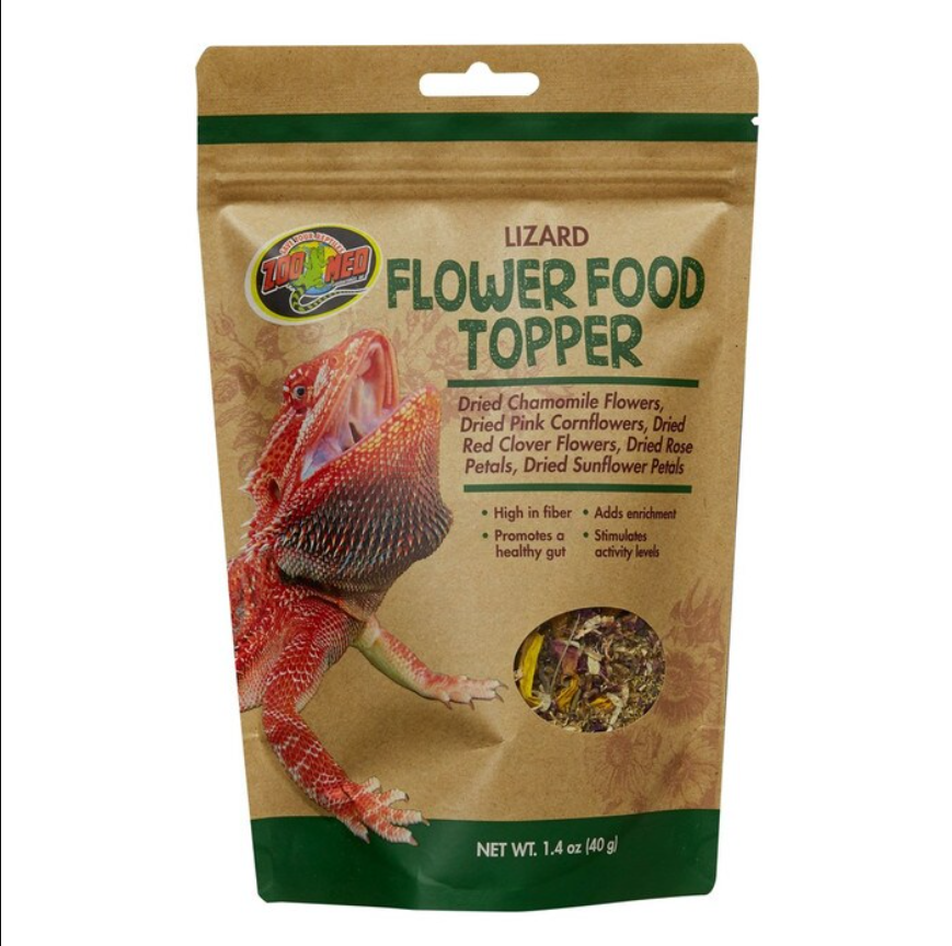 Zoo Med Lizard Flower Food Topper