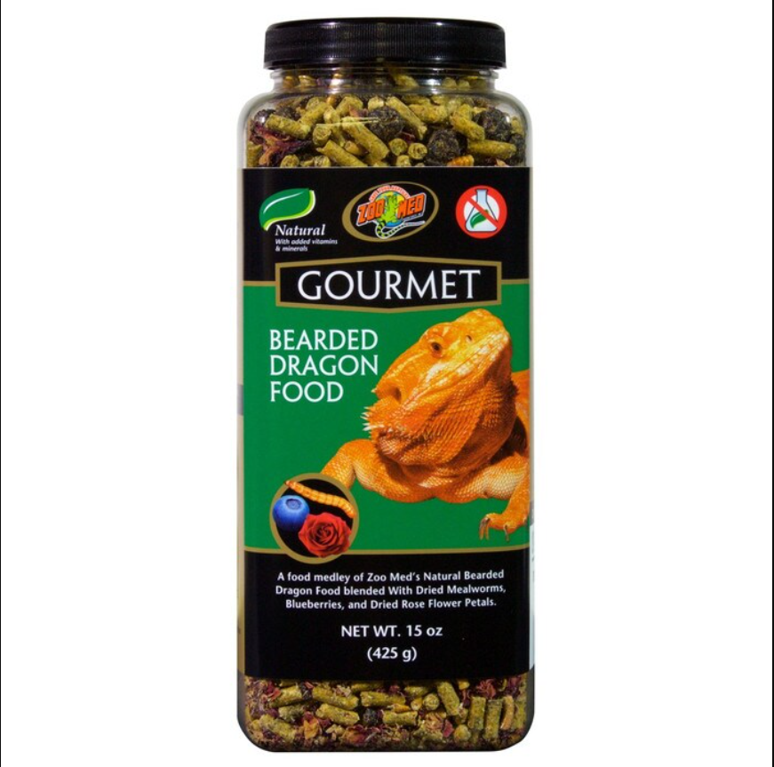 Zoo Med Gourmet Bearded Dragon Food