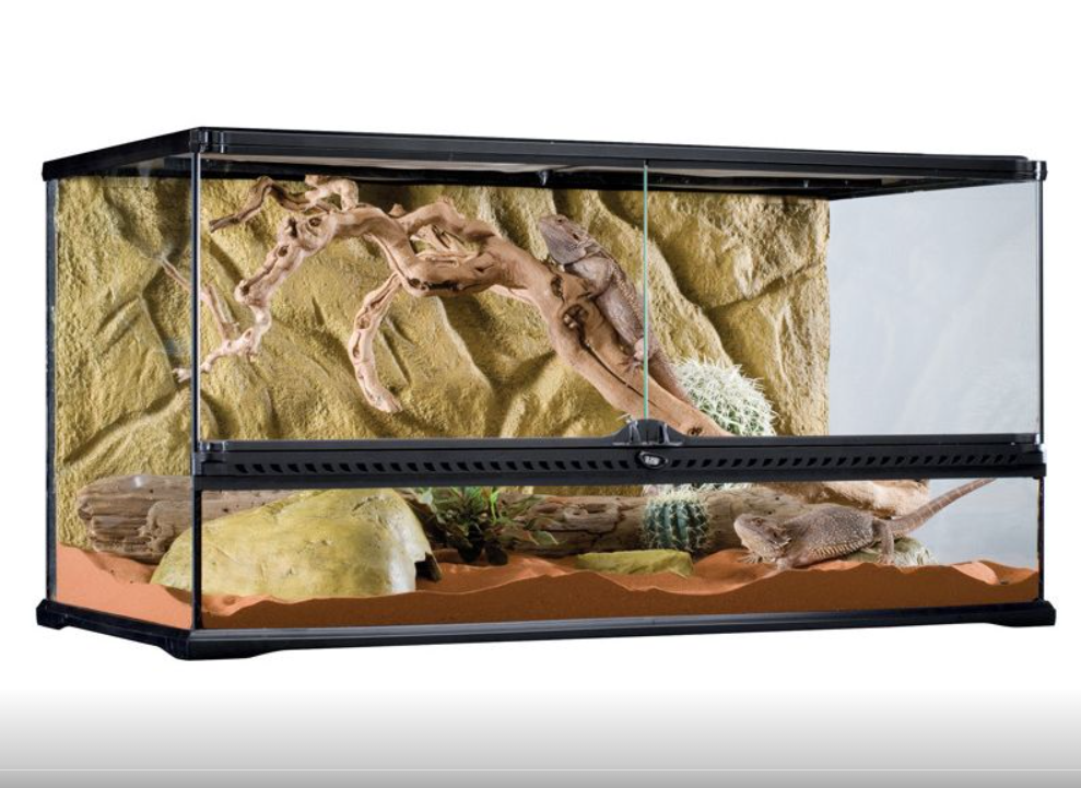 EXO TERRA ALL GLASS VIVARIUM 90X45X45CM
