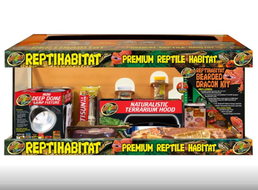 ZooMed REPTIHABITAT BEARDED DRAGON KIT