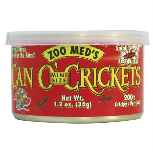 Zoo Med Can O' Mini Size Crickets