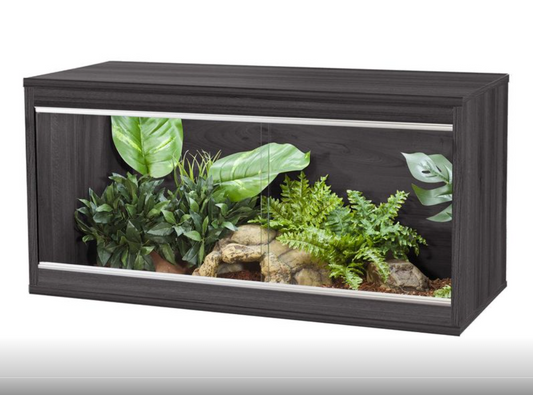 REPTI HOME MEDIUM VIVARIUM GREY 36"